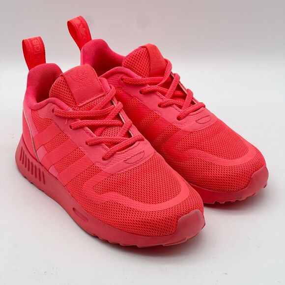 Adidas Originals Multix GX2226 Unisex Toddler Shoes Neon Orange Pink Size 9 K - Picture 1 of 11